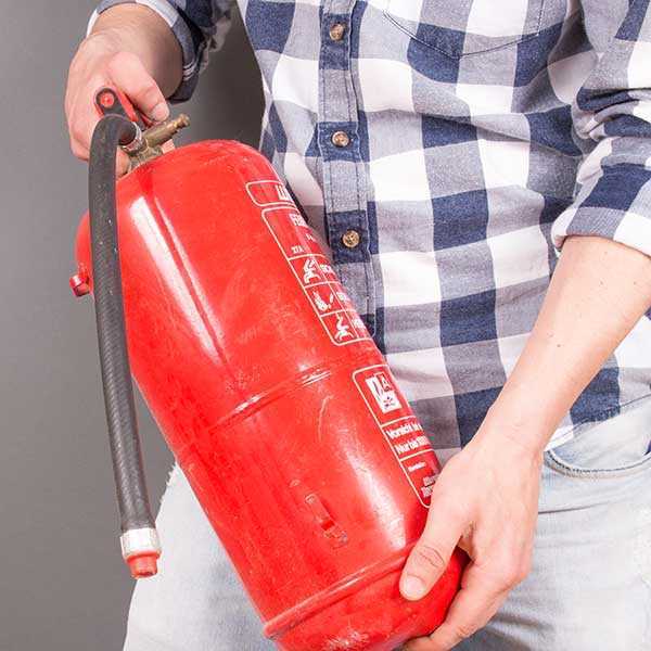 Schulung Feuerlöscher