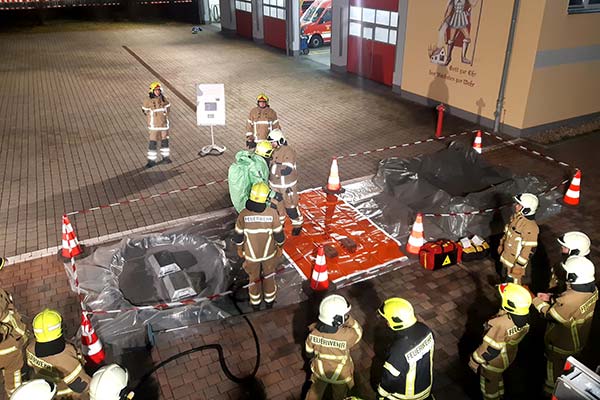 Feuerwehrübung