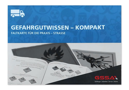 Faltkarte Gefahrgutwissen Kompakt Straße